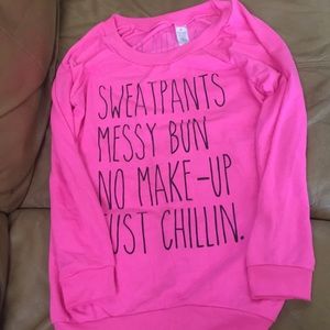 Long sleeve sweatshirt